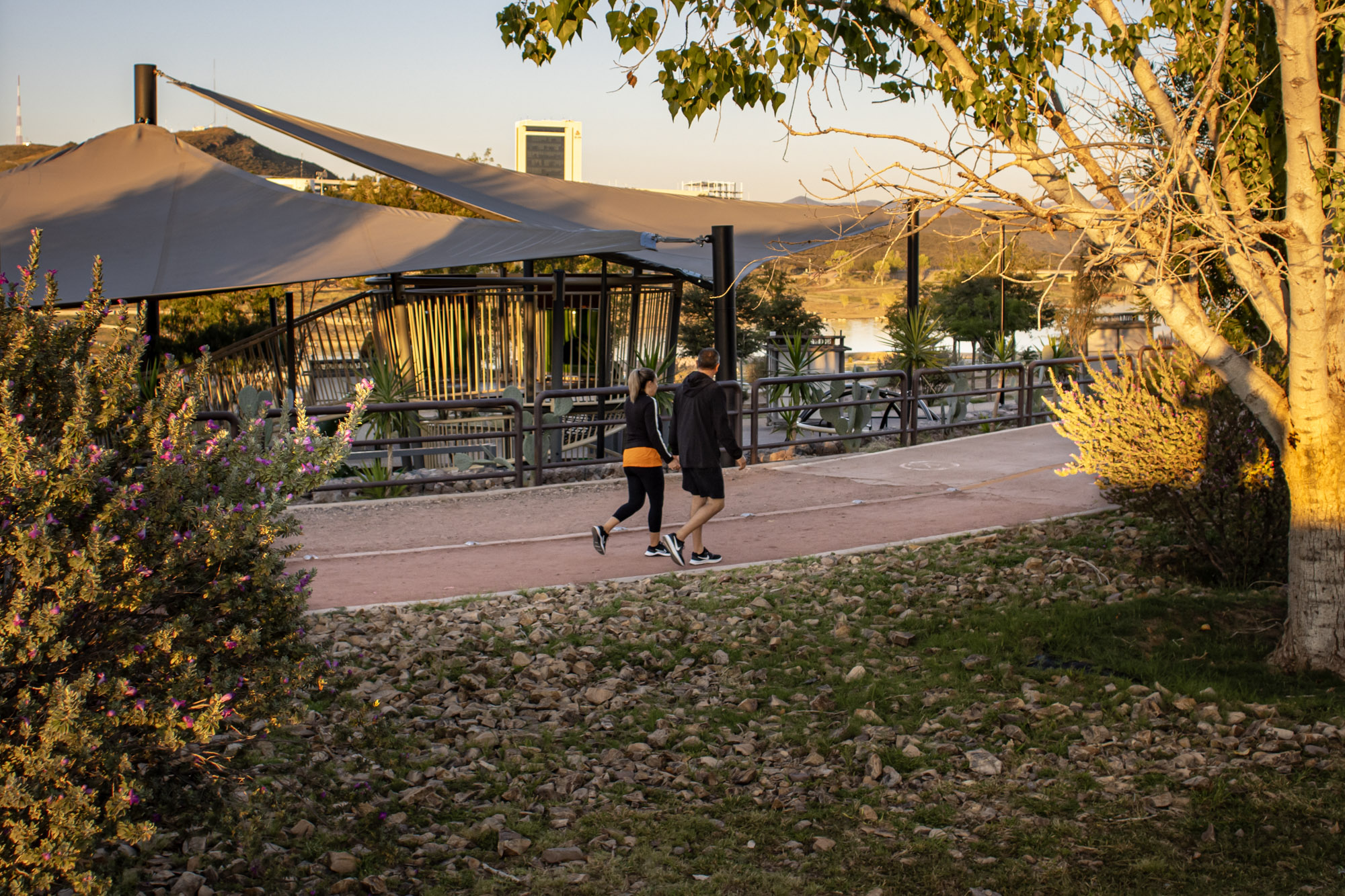 Senderos e instalaciones del Parque Rejón